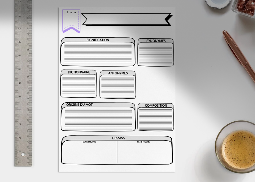 Un rituel de lexique autour des expressions